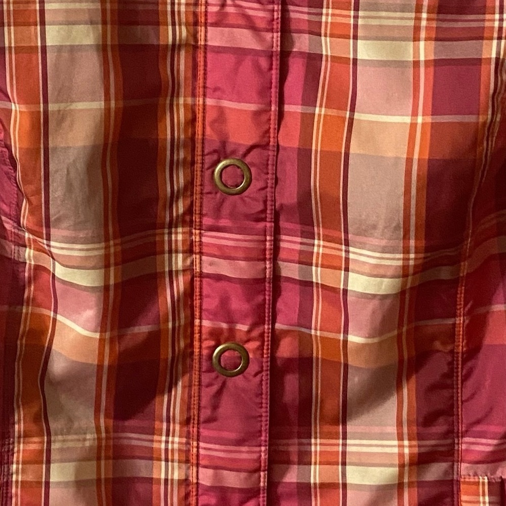 CJ Banks Vest, Puffer Vest, Plaid, Lightweight, Plus Sz 3X, XXXL, Feminine - Picture 3 of 12
